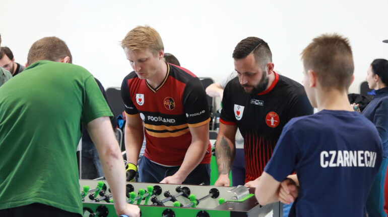 Marcin Ścibik, AKFS Zamarski, futbol stołowy