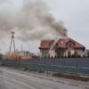 Pożar budynku w Międzyrzeczu Dolnym
