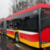 Groźna kolizja z autobusem