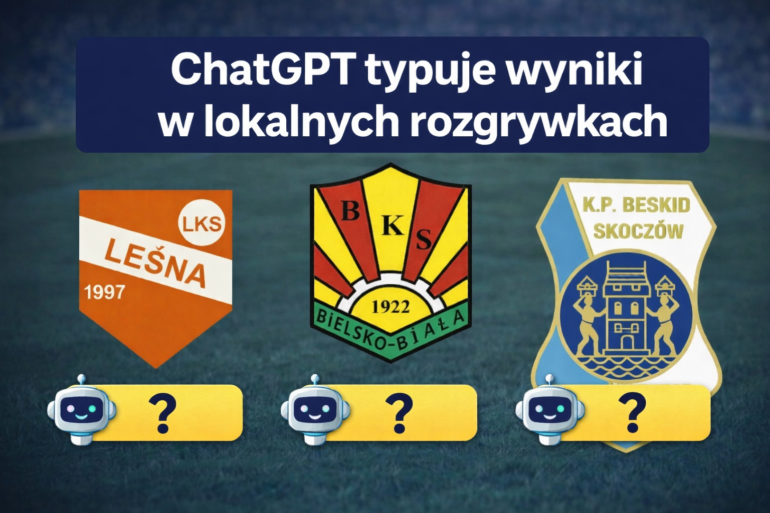 Chat GPT typuje mecze