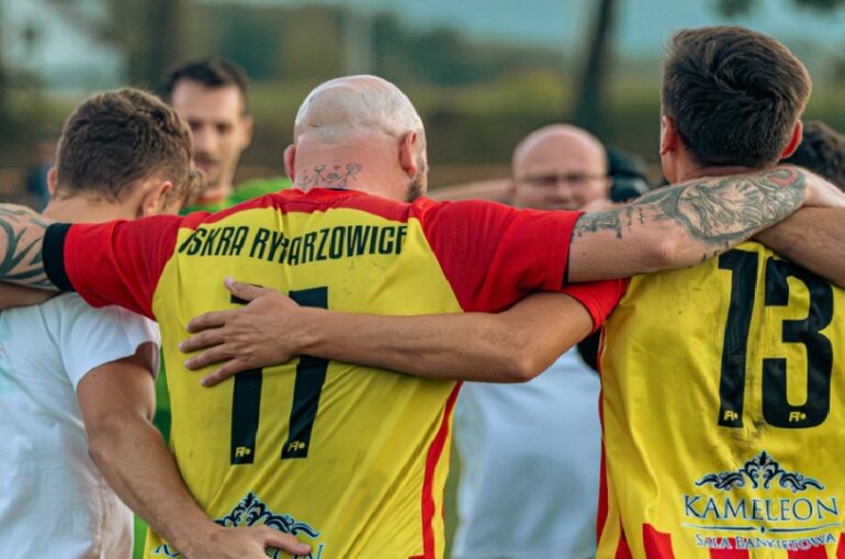 Zawodnicy Iskry Rybarzowice