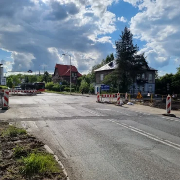 ulica Piastowska remont Bielsko-Biała