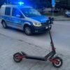 Nietrzeźwy na hulajnodze zatrzymany. Dostał mandat i zakaz dalszej jazdy