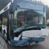 Samochód osobowy zderzył się z autobusem w Wiśle AKTUALIZACJA
