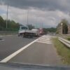Pułapka na S1 w Bielsku-Białej. Kierowca w ostatniej sekundzie uniknął zderzenia