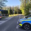 Potrącenie w Bobrku. Rowerzysta trafił do szpitala