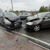 Czołowe zderzenie w Ligocie. Kobieta trafiła do szpitala