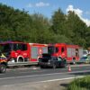 Śmiertelny wypadek na DK81. Lądował śmigłowiec LPR, droga zablokowana AKTUALIZACJA