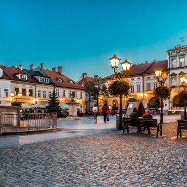 Zwiedzanie Ratusza podczas Nocy Muzeów; fot. Paweł Sowa/Wydział Prasowy UMBB