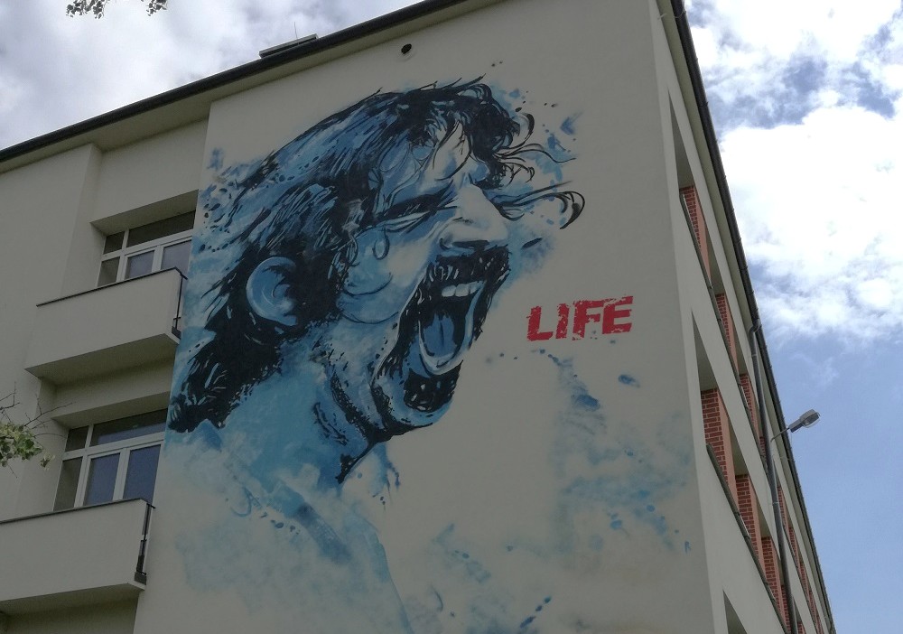 mural Oświęcim