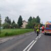 Pieszy potrącony na pasach. Lądował LPR