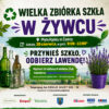 Wielka Zbiórka Szkła zawita do Żywca. Mieszkańcy wymienią słoiki i butelki na lawendę