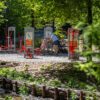 Park przy Skarżyńskiego gotowy. Mniej betonu, więcej wody w gruncie