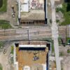 Zakończono największy w Polsce przecisk. 5,5 tysiąca ton betonu pod torami w Oświęcimiu