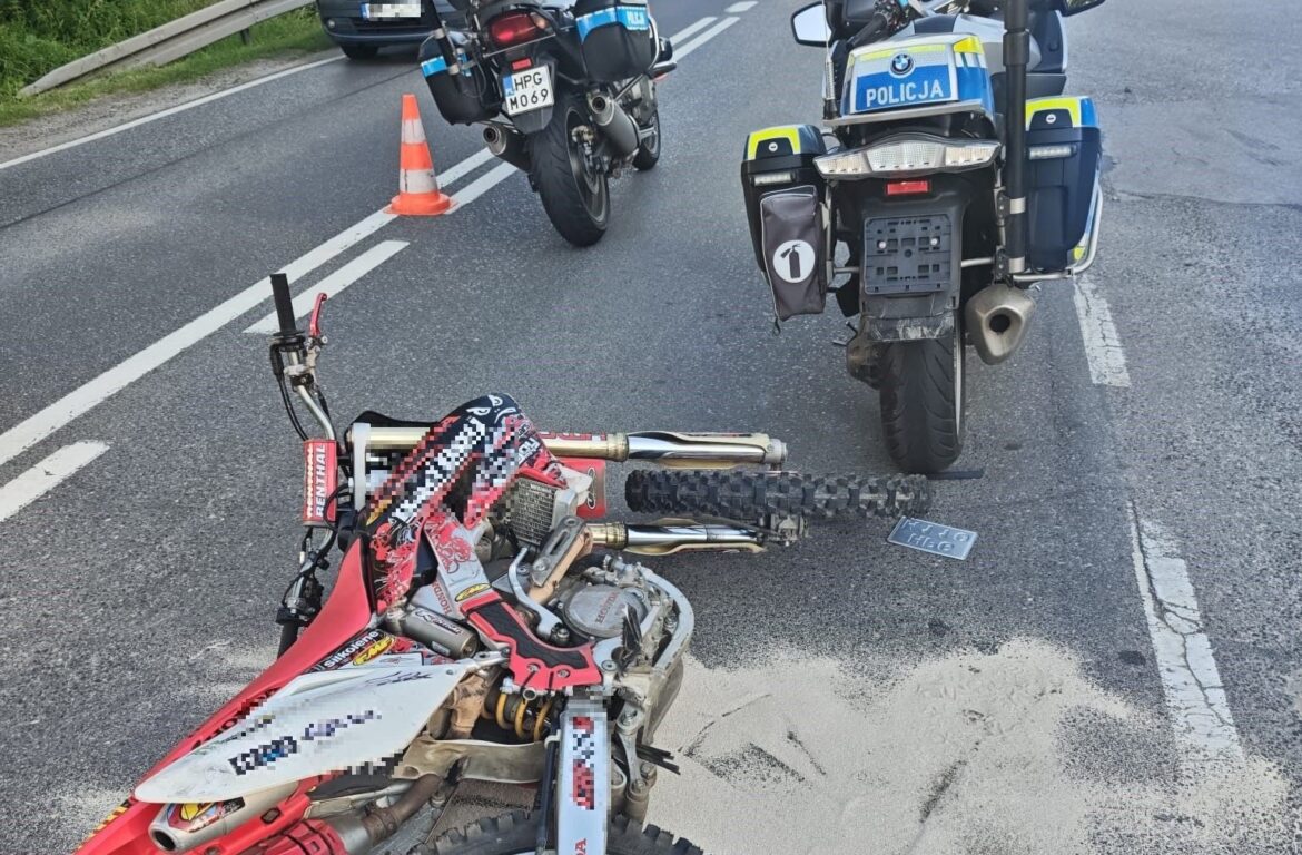 motocykl radiowóz