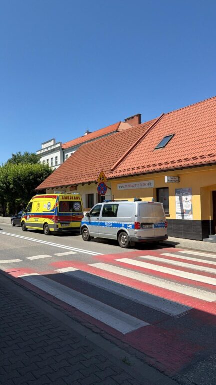 Sobieskiego, Kęty  - potrącenie