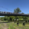 Po ponad 70 latach znów połączyła brzegi Olzy. Kładka Sąsiedzka oficjalnie otwarta