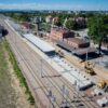 Stacja przechodzi metamorfozę. Trwa przebudowa peronów i budowa nowego przejścia podziemnego