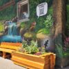 Zając jak żywy. Ścianę Stajni Miejskiej ozdobiła fauna i flora Beskidów [AKTUALIZACJA]