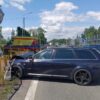 Poważny wypadek na DK81. Lądował śmigłowiec LPR AKTUALIZACJA