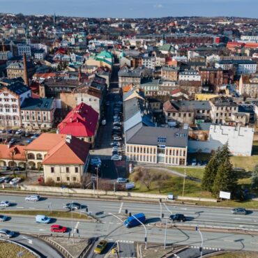 Bielsko-Biała z lotu ptaka