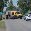 Wypadek. Motocyklista w rowie, tworzą się korki AKTUALIZACJA