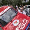 Przejechali przez Olsztyn i… zatrzymali ruch. Wielka Wyprawa Maluchów jedzie dalej