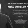 Nie żyje ks. kanonik Jan Palka. Wieloletni proboszcz parafii w Bąkowie miał 70 lat