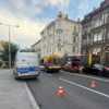 Wypadek w centrum miasta. Dwie osoby w szpitalu AKTUALIZACJA