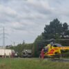 Wypadek! Droga zablokowana, ląduje LPR  AKTUALIZACJA