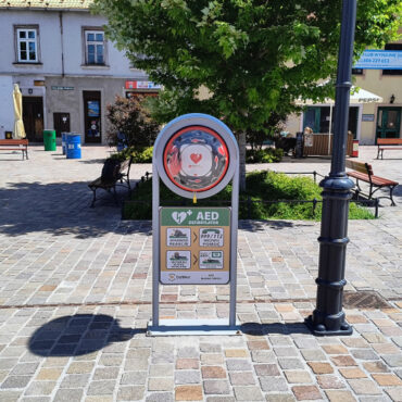 defibrylator pl. Wojska Polskiego Bielsko-Biała