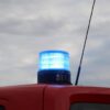 Strażacki wóz zatrzymał się na skarpie. Kierowca wydał oświadczenie