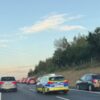 Najpierw motocykl, potem cztery samochody. Zamieszanie na S1