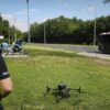 Policyjny dron nad Bielskiem-Białą. Niemal 40 wykroczeń przy przejściach dla pieszych