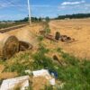 Pociąg z Bielska-Białej zderzył się z ciągnikiem. Składem jechało 500 osób [FILM]