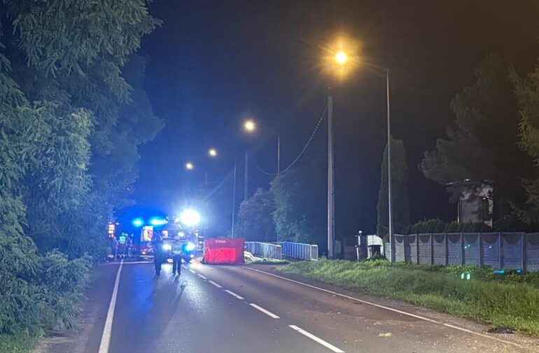 kpp Oświęcim. Wypadek drogowy śmiertelny Bulowice 1.09.2026