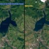 Jezioro Żywieckie z kosmosu. Copernicus pokazuje skalę zmian