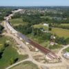 Kolejowy gigant rośnie w Zebrzydowicach. Most będzie miał ponad 600 metrów