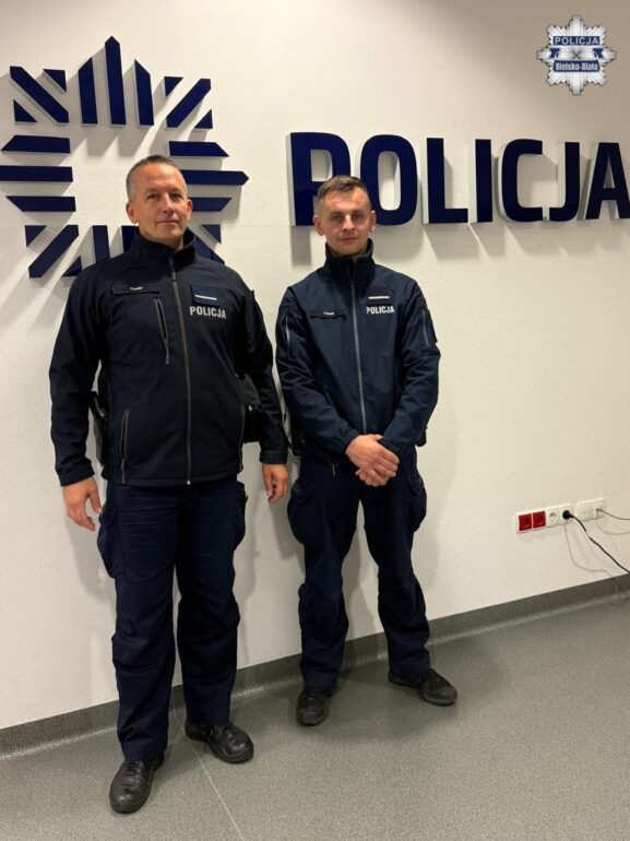 odważni policjanci