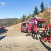Poważny wypadek 18-latka w Szczyrku. Rowerzystę zabrał śmigłowiec LPR