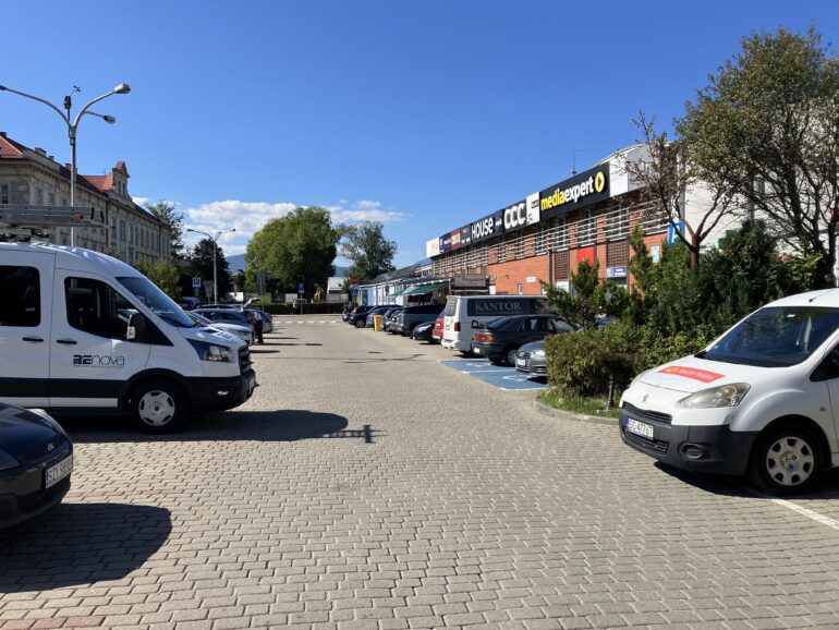 parking Galeria Lider w Żywcu