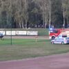Śmigłowiec LPR lądował na stadionie
