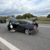 21-latka uszkodziła BMW na S1 w Dankowicach. W samochodzie znaleziono środki odurzające
