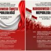 Jedno święto, dwa plakaty. Poprawili narodowe barwy
