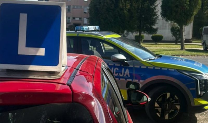 radiowóz i L-ka
